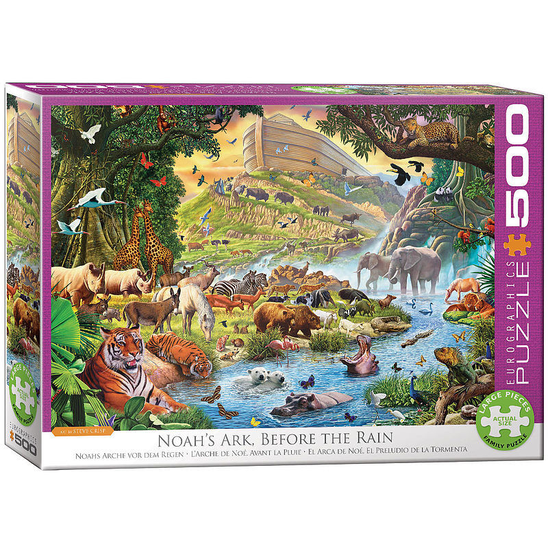 Puzzle 500 noah's ark before the rain 6500-0980