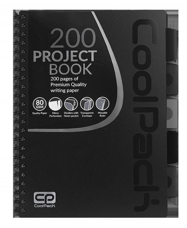 Kołobrulion a4 coolpack czarny