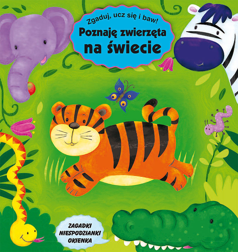 Poznaję zwierzęta na świecie. Zgaduj i baw się!