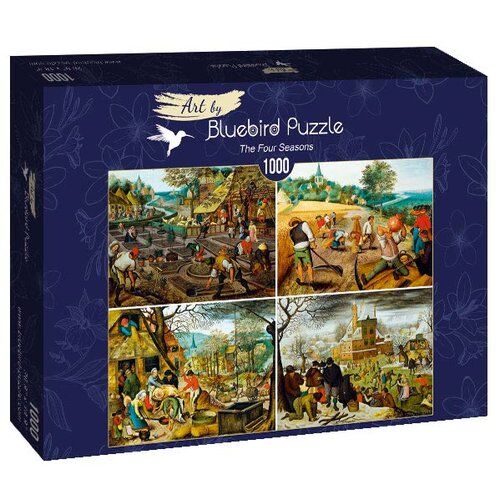 Puzzle Cztery pory roku, Bruegel 1000