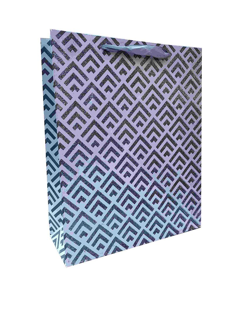 Torebki ozdobne wzory geometryczne  jp1008b 12 sztuk