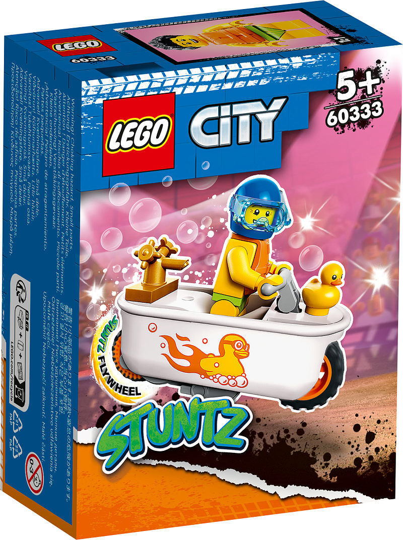Lego city kaskaderski motocykl wanna 60333
