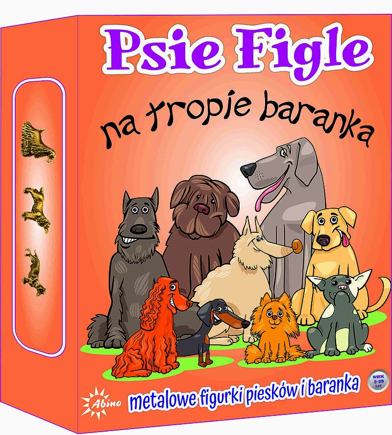 Gra psie figle, na tropie baranka
