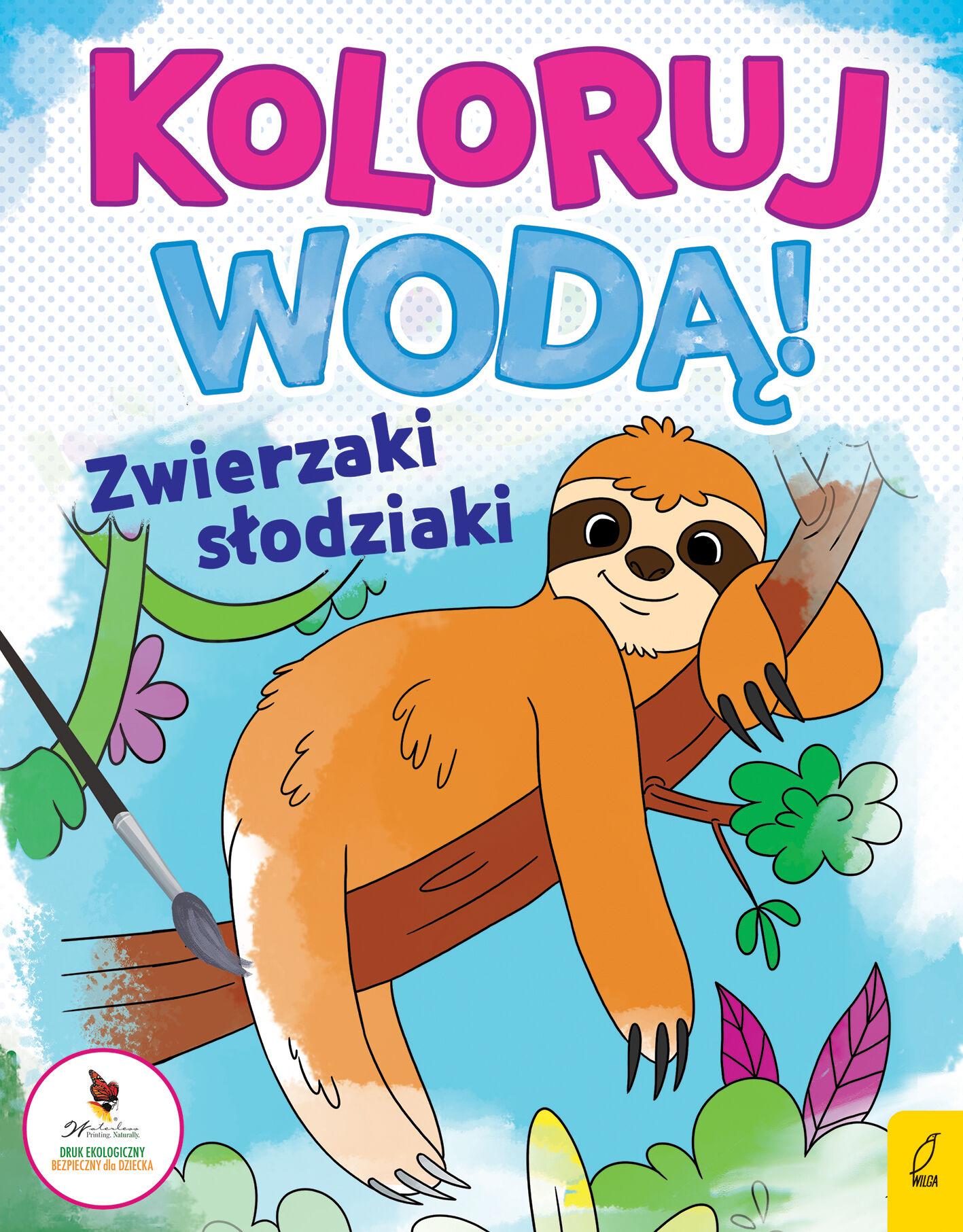 Koloruj wodą. Zwierzaki słodziaki