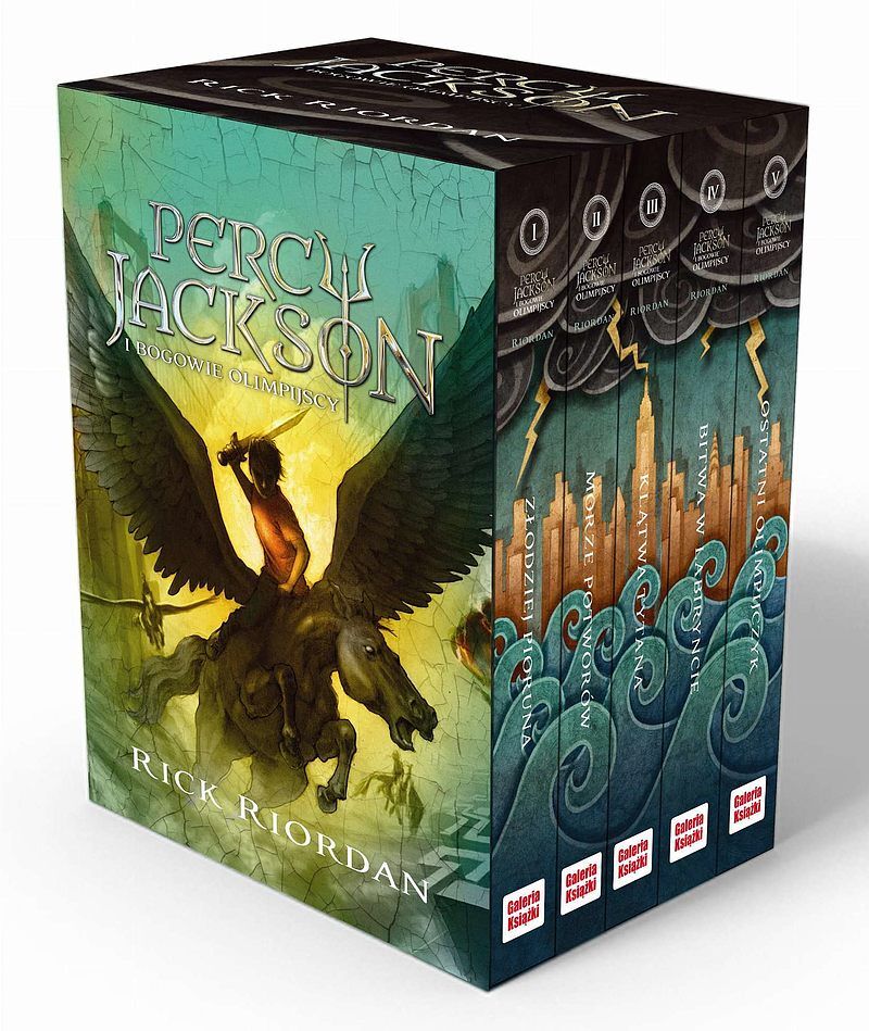 Pakiet Percy Jackson i bogowie olimpijscy