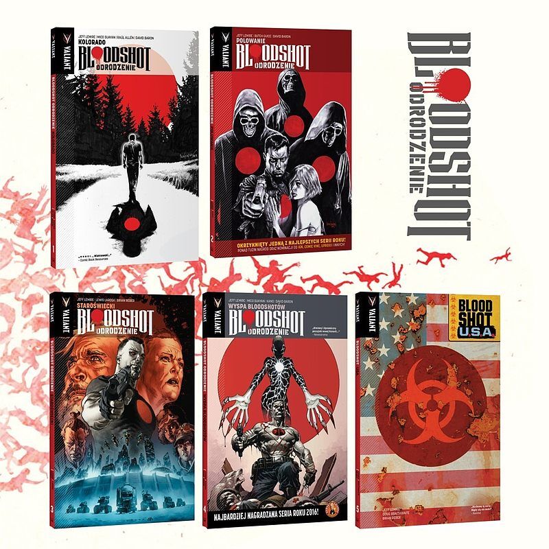 Bloodshot Odrodzenie - pakiet tomy 1-5