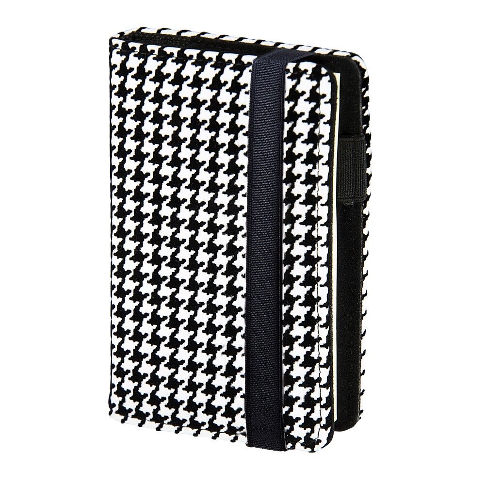 Notes A6 Premium kratka Madrid biało-czarny wymienny wkład NP-60MD/BIA-P/100K/Z