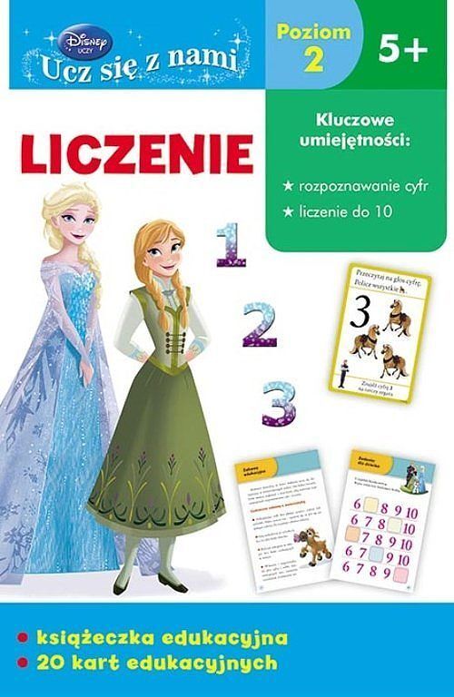Disney uczy Liczenie Kraina lodu