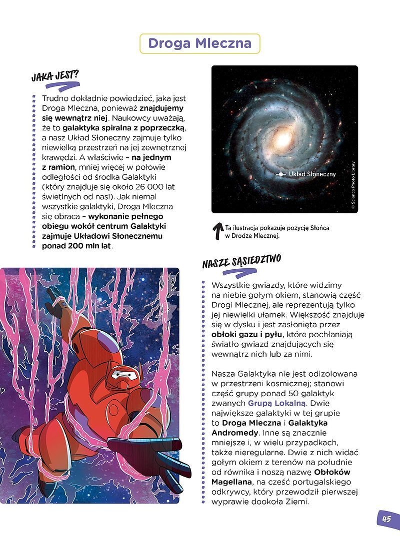 Nauka z komiksem. Galaktyki i planety - 01 - Początek wszystkiego