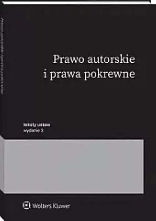 Prawo autorskie i prawa pokrewne Przepisy w. 3/24