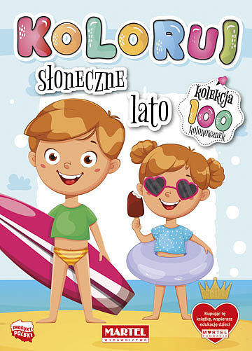 Słoneczne lato. Koloruj