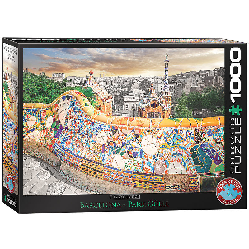 Puzzle 1000 barcelona park güell 6000-0768