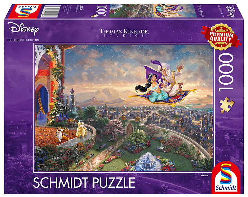 Puzzle 1000 pq aladyn t. Kinkade 111119