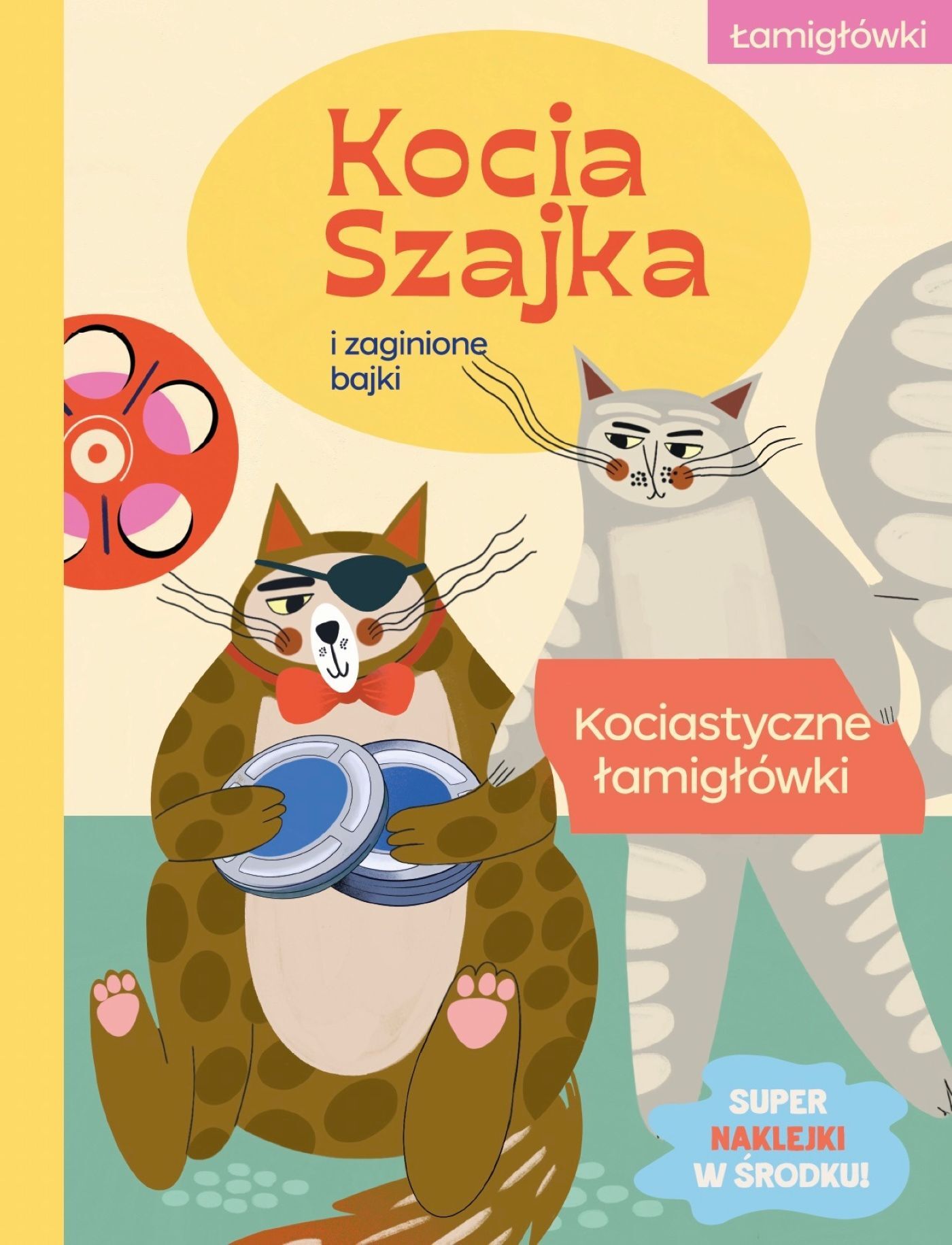 Kocia Szajka i zaginione bajki. Kociastyczne łamigłówki