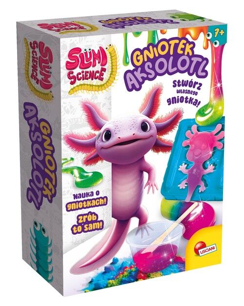 Lisciani Slumi Science Gniotek Aksolotl.