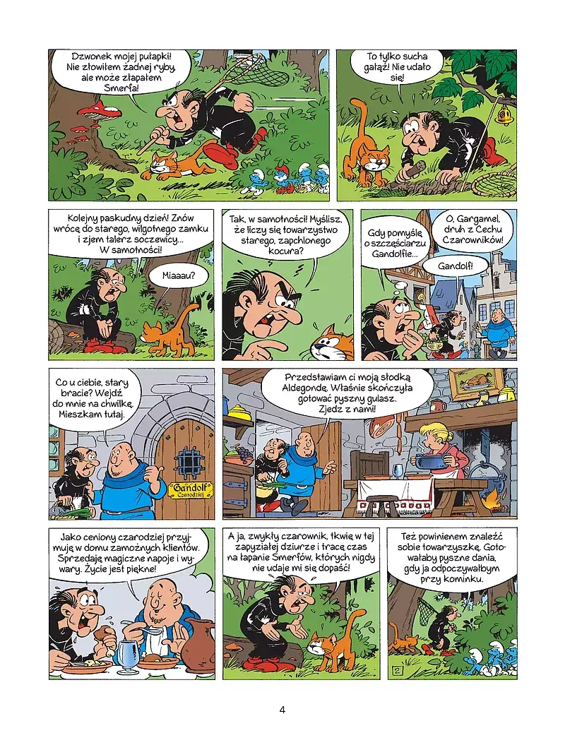 Smerfy - 32 - Smerfy i zakochany czarownik