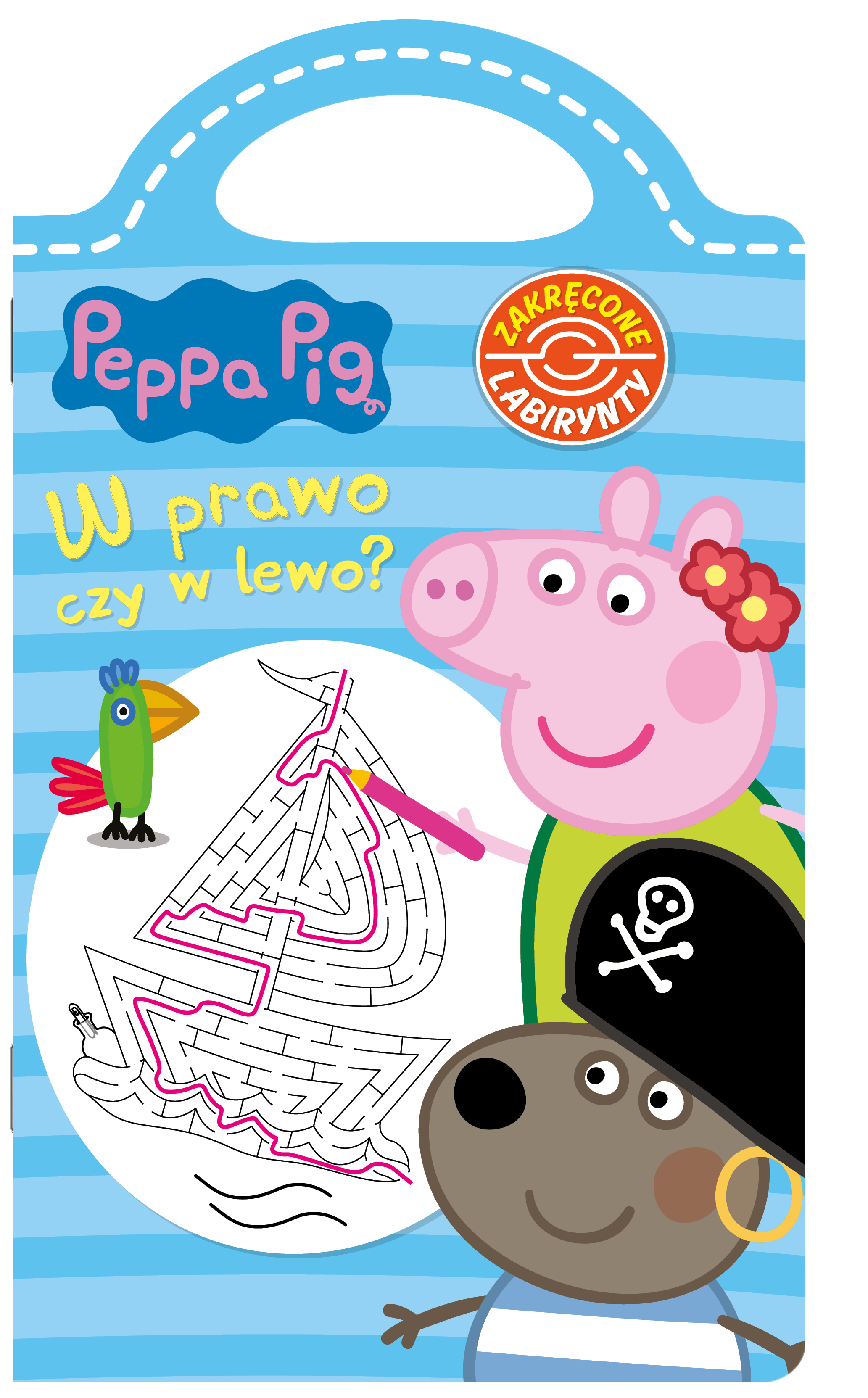 Peppa Pig. Zakręcone labirynty. W prawo, czy w lewo
