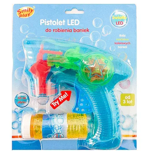 Pistolet led do robienia baniek mydlanych