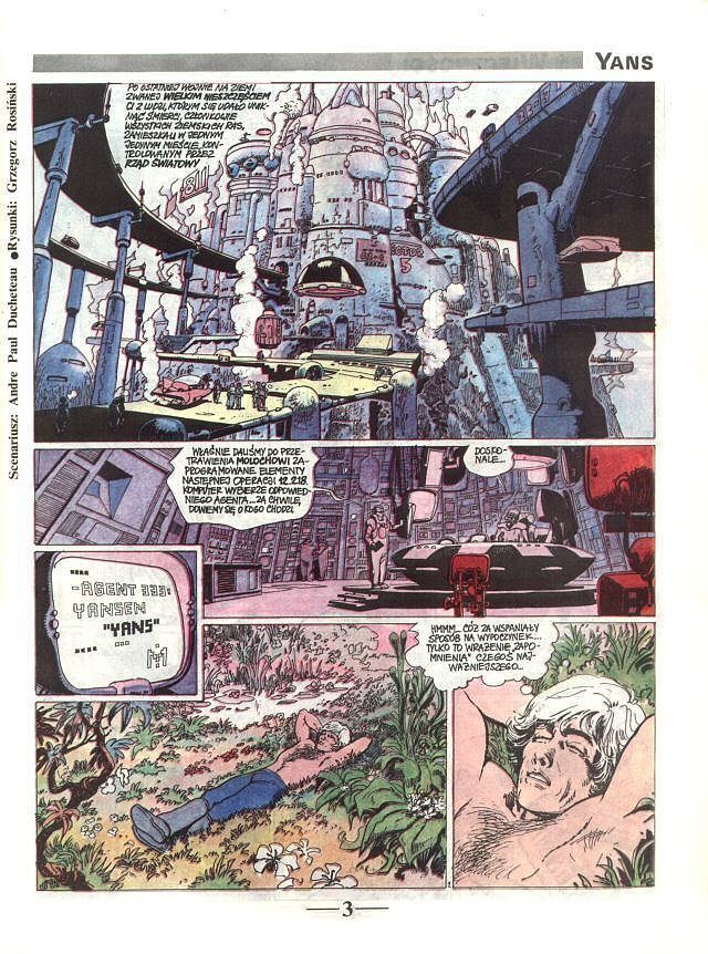Komiks-Fantastyka - 4 - (3/1988) Yans: Więzień wieczności