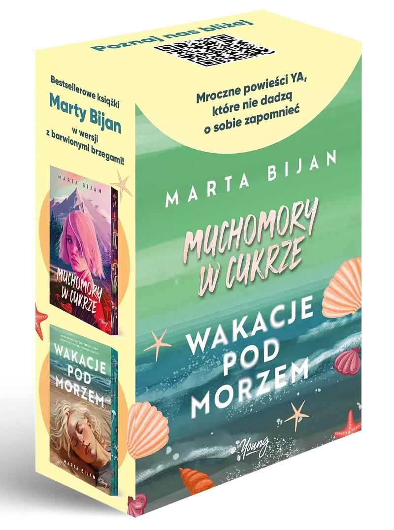 Pakiet: Muchomory w cukrze, Wakacje pod morzem