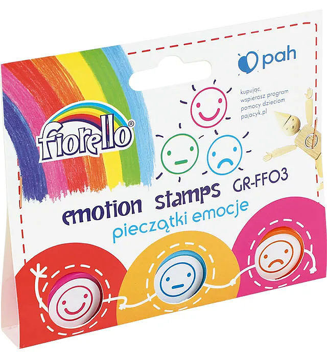 Pieczątki fiorello emocje 3 sztuki gr-ff03