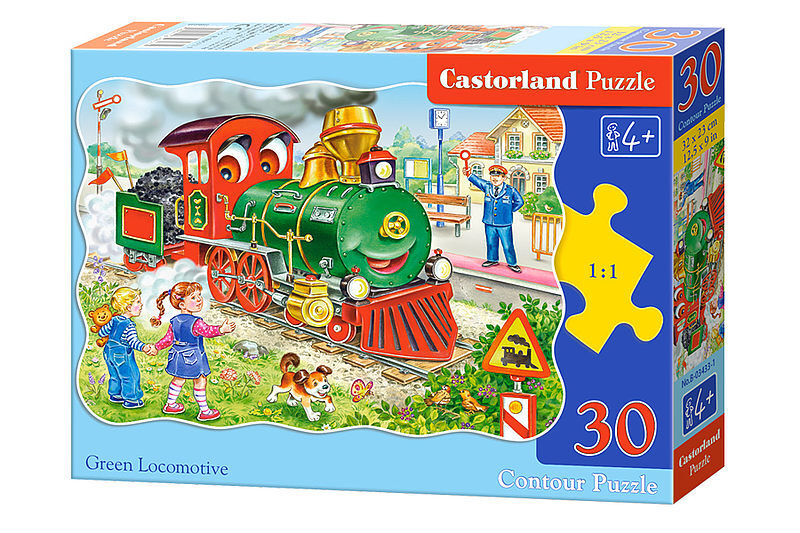 Puzzle 30 lokomotywa