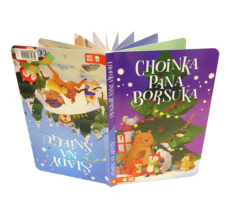Zimowe opowiastki. Zaginiona wstążka. Choinka pana Borsuka