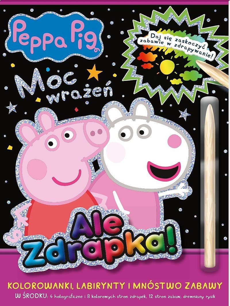 Peppa Pig. Ale zdrapka! cz. 4 Moc wrażeń