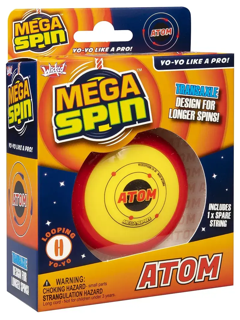 Jojo dla początkujących mega spin atom 1 szt. Mix kolorów