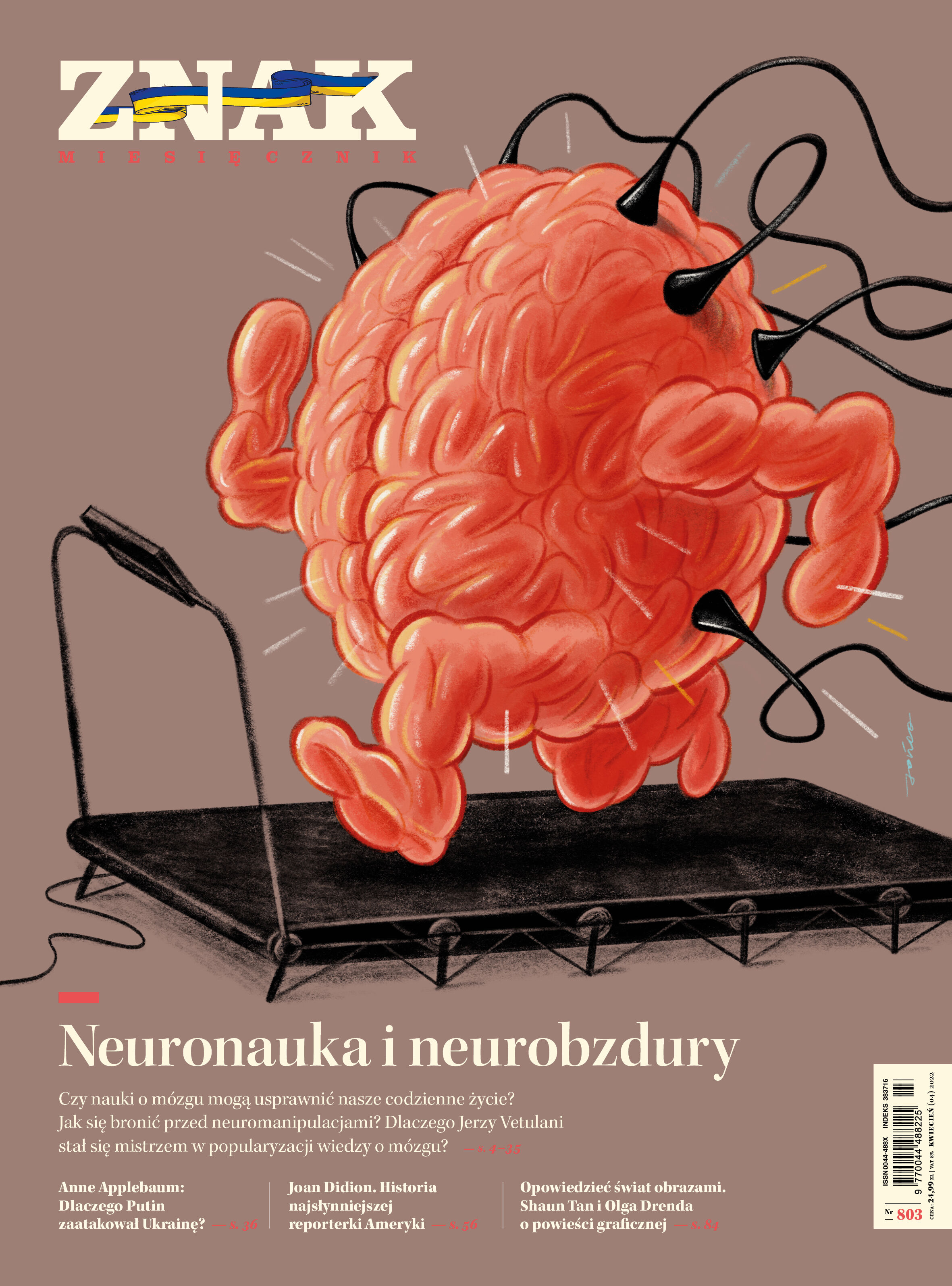Miesięcznik ZNAK 803 (04/2022) Neuronauka i neurobzdury