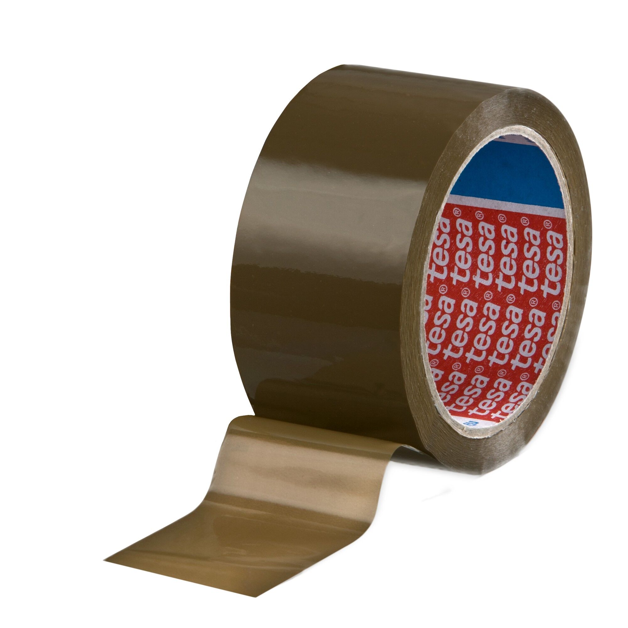 Taśma pakowa Tesapack Standard Solvent  brązowa 66mx48mm