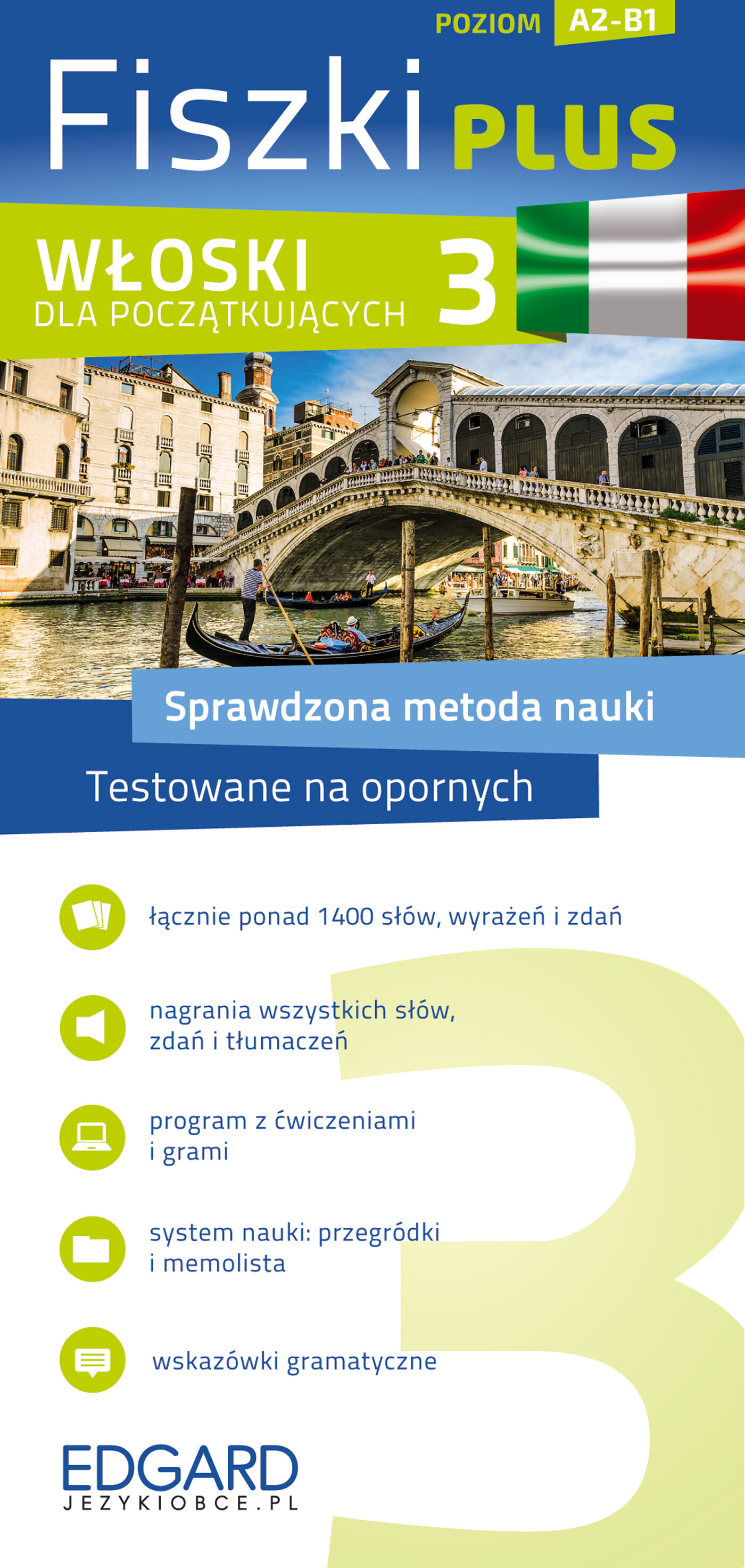 Włoski Fiszki PLUS dla początkujących 3