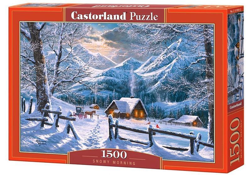 Puzzle Snowy Morning 1500