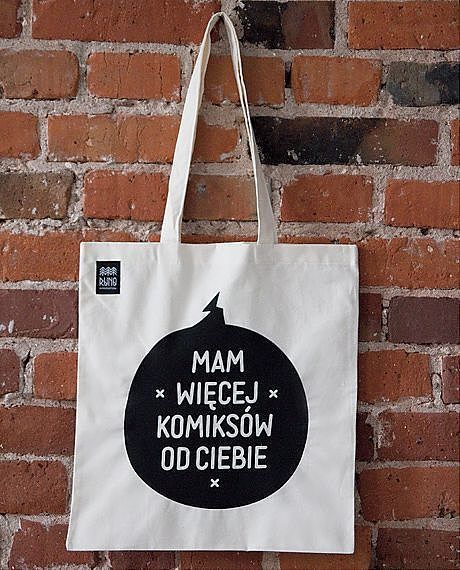 Torba "Mam więcej komiksów"