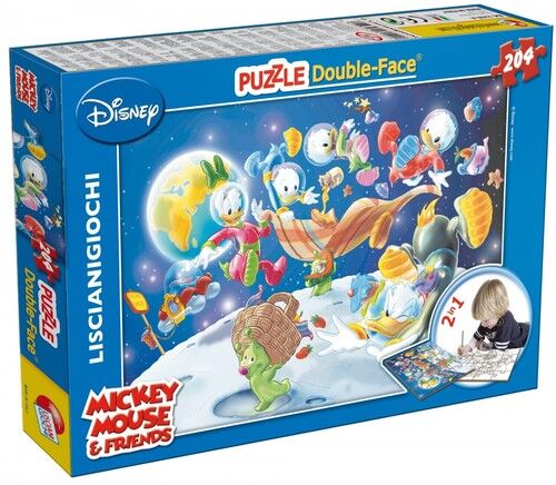 Puzzle dwustronne plus Kaczor Donald 204