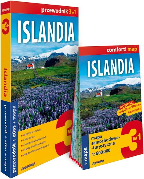 Islandia Zestaw Przewodnikowy 3w1 2026