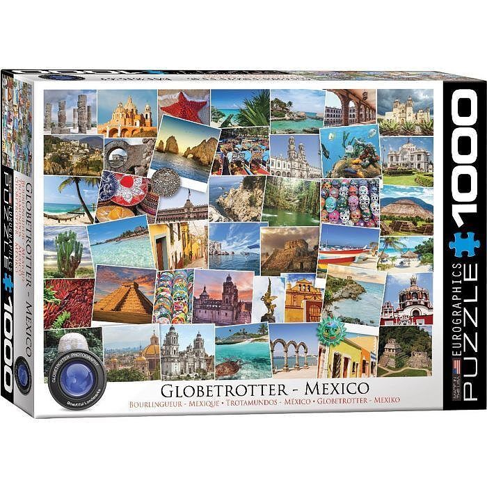 Puzzle 1000 pocztówki z meksyku 6000-0767