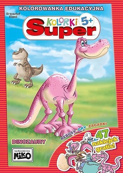 Dinozaury. Super kolorki