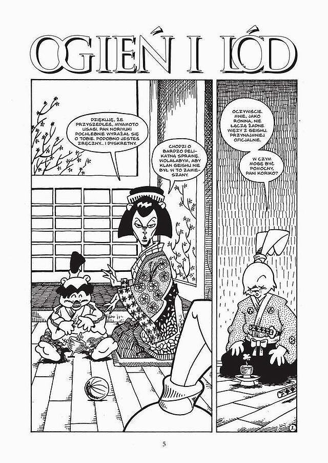 Usagi Yojimbo - 5 - Samotny Cap i Koźlę