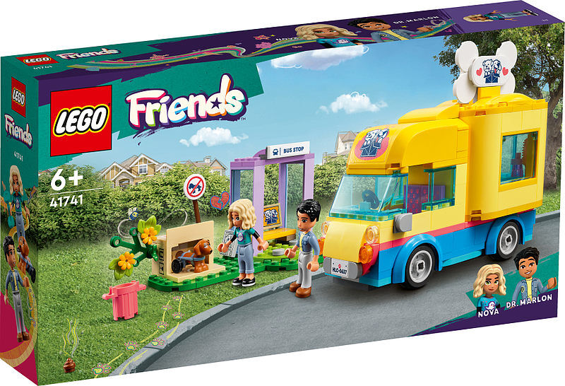 Lego friends furgonetka ratunkowa dla psów 41741