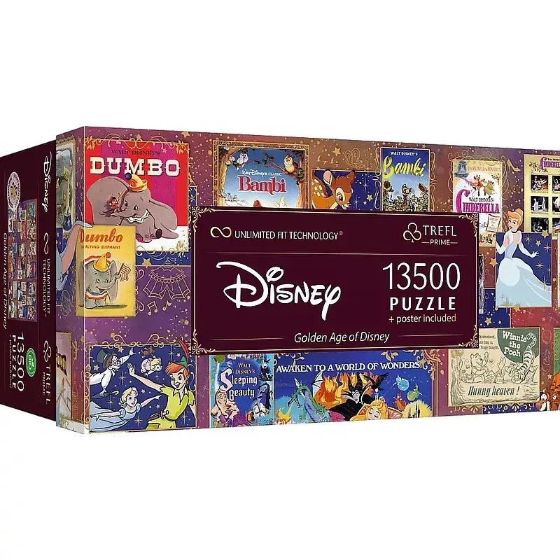 Puzzle 13500 prime disney golden age of disney 81026