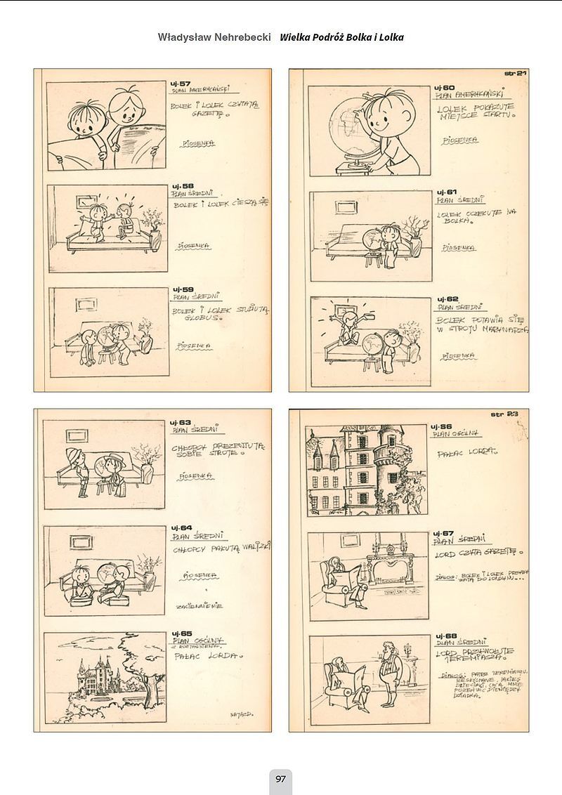 Władysław Nehrebecki - komiksy nieznane. Od Przesława znad Odry do Bolka i Lolka.