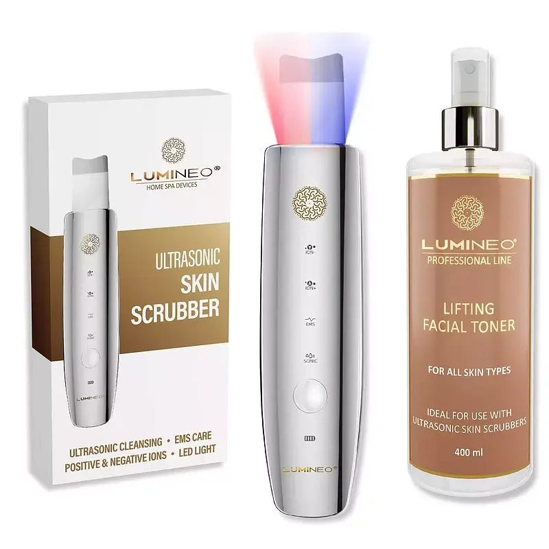 Peeling kawitacyjny led + tonik lifting lumineo