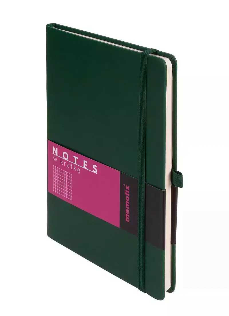 Memofix A5 notes kratka zielony