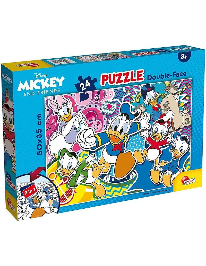 Puzzle dwustronne 24 Mickey and Friends