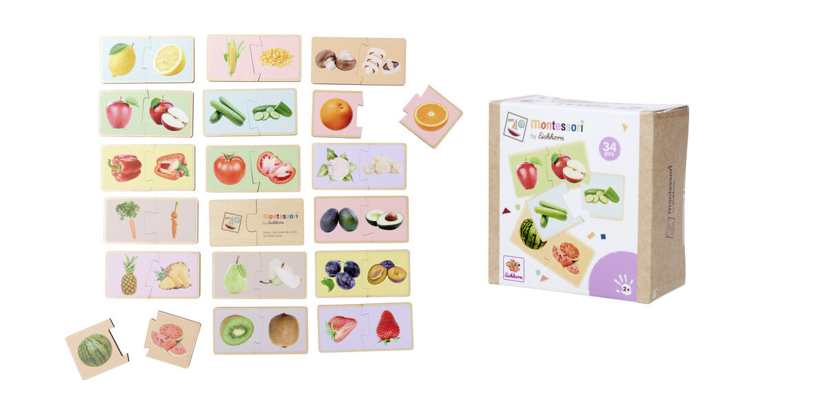 Puzzle 34 Montessori Eichhorn