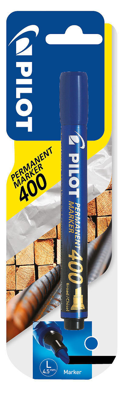 Marker permamentny sca-400 niebieski pilot