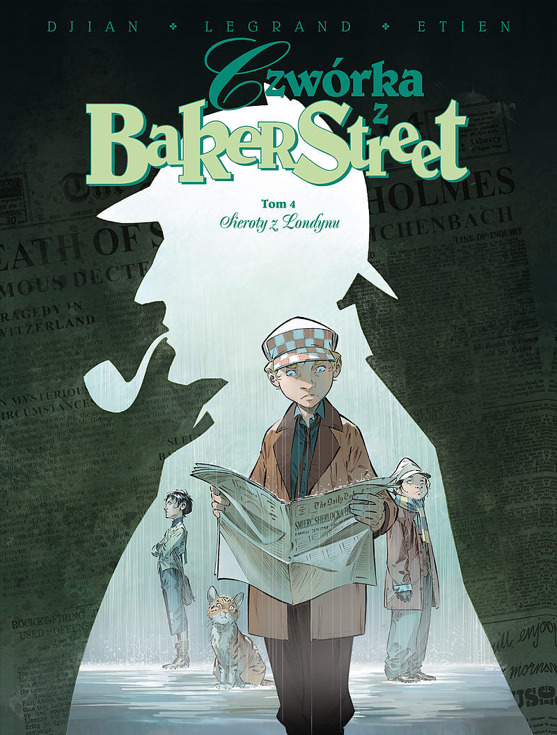 Czwórka z Baker Street - 04 - Sieroty z Londynu
