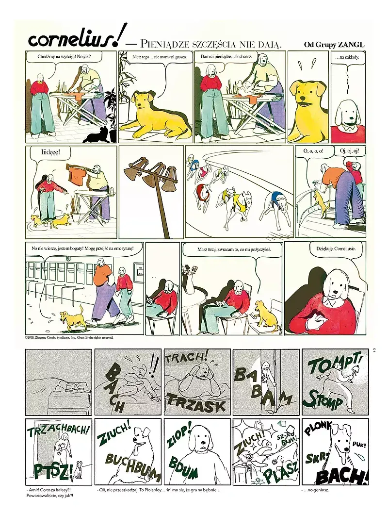 Życie wesołe smutnego psa Corneliusa