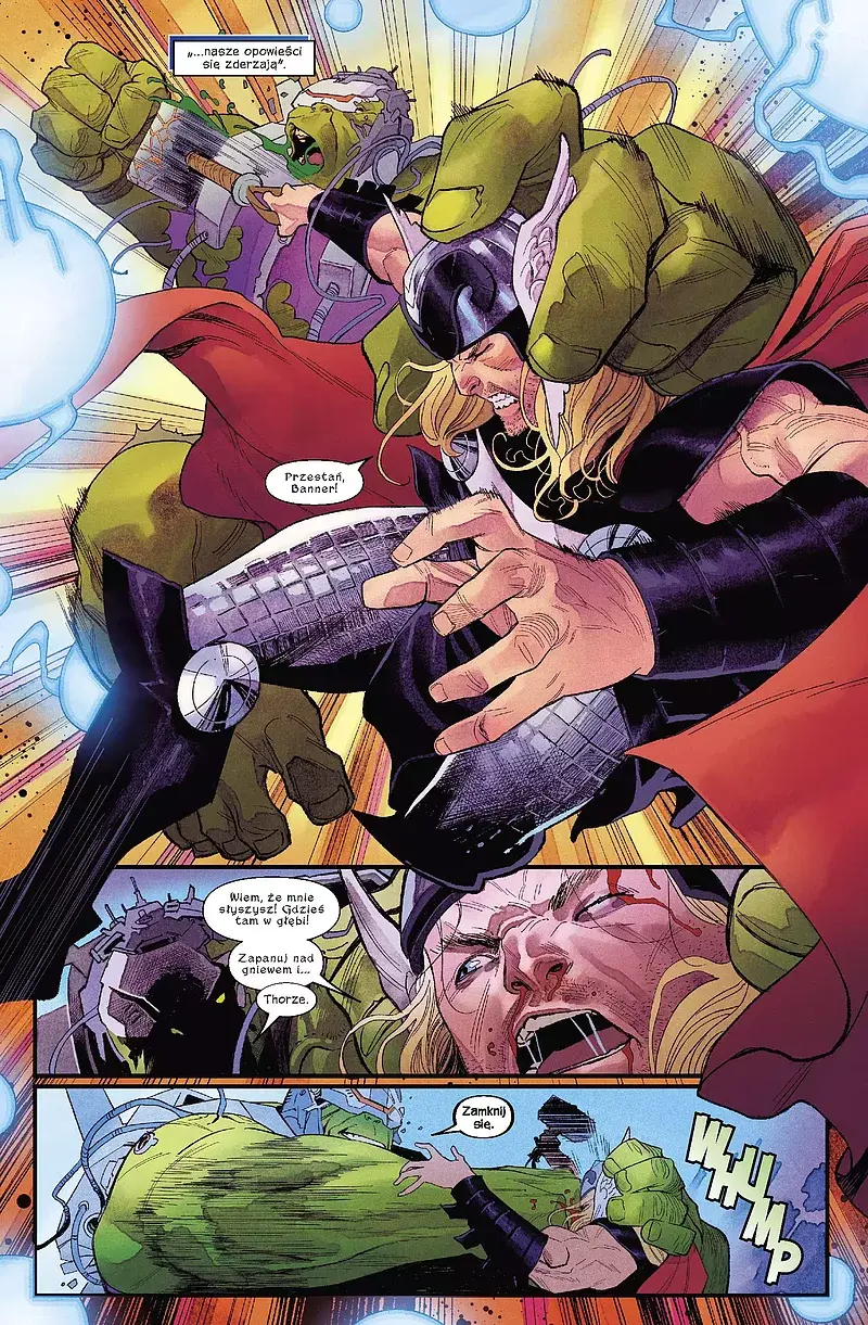 Hulk kontra Thor. Sztandar wojenny